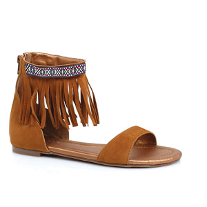 Hena-015 Microfiber Native American Sandals