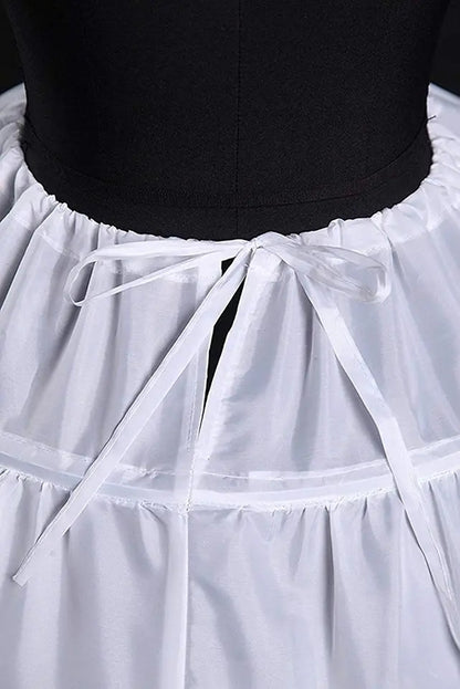 6 Hoop Ball Gown Petticoat Up to 49" Waist