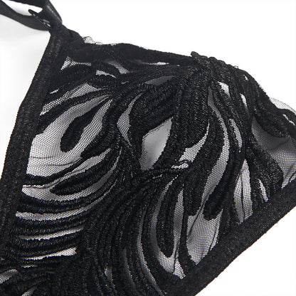 Queen Embroidered Mesh Convertible Bustier