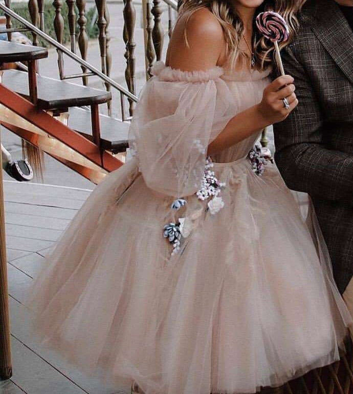 Ariana Tulle Short Whimsical Wedding Dress All Sizes/Colors