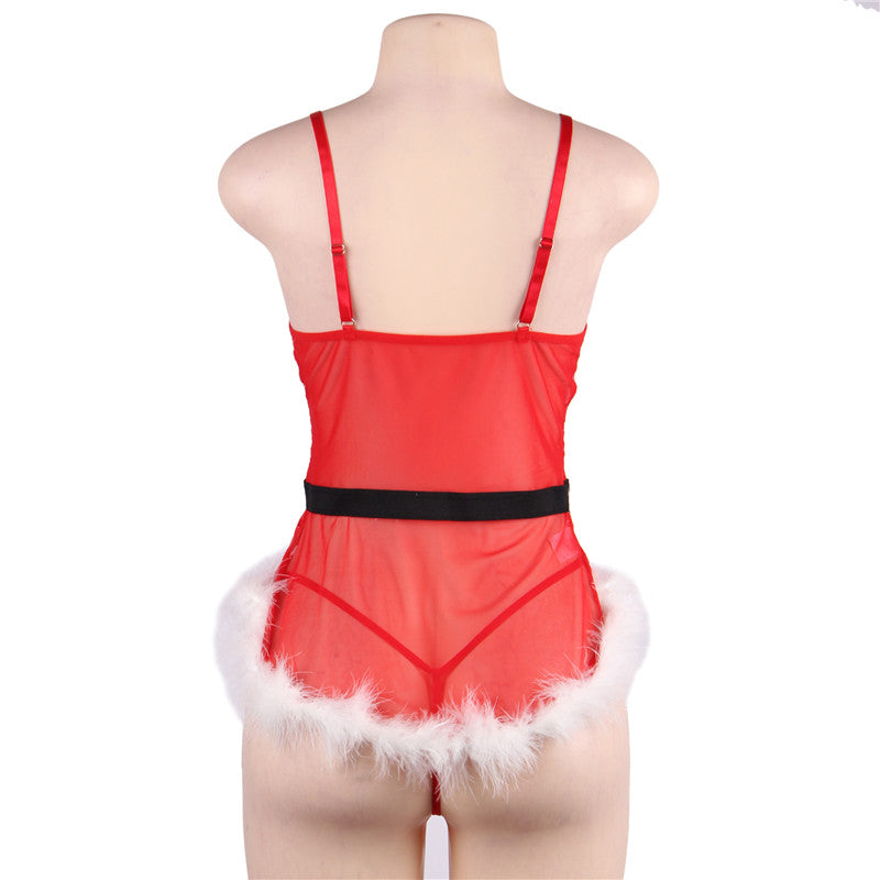 Mrs. Claus Babydoll Set