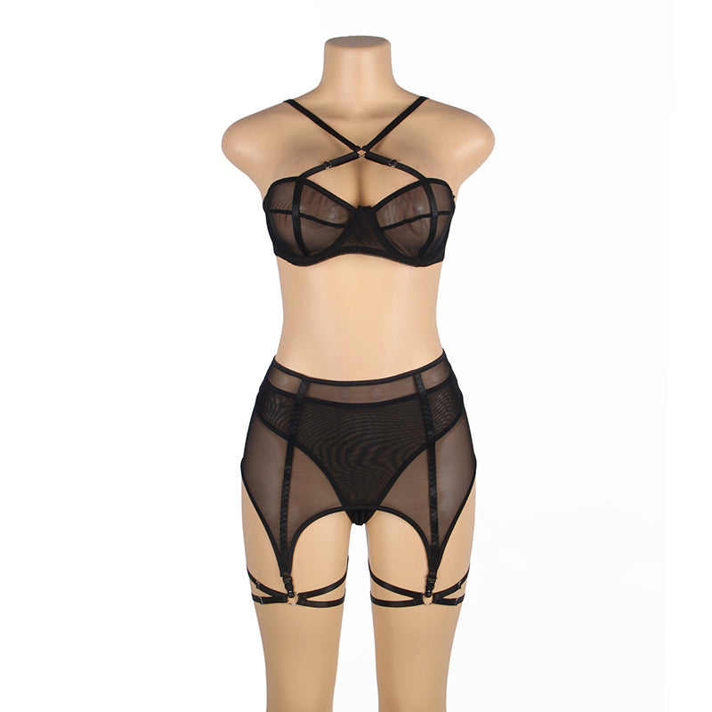 Queen Racy Rendezvous Bra Skirt Set