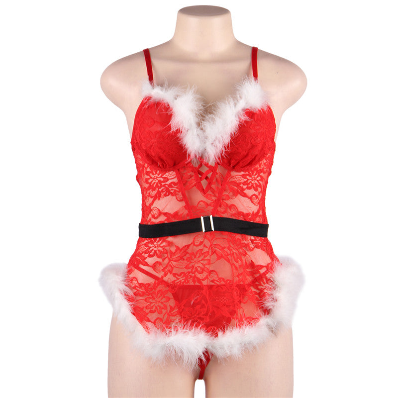 Mrs. Claus Babydoll Set