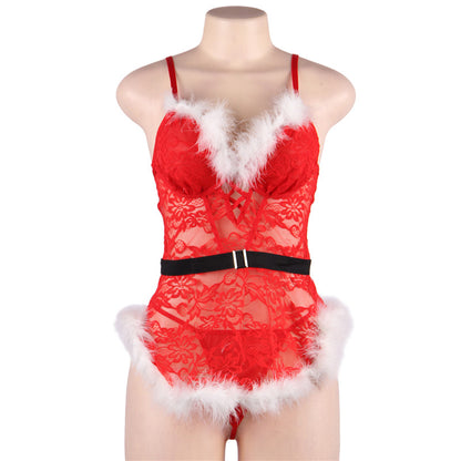 Mrs. Claus Babydoll Set