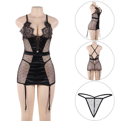 Roxanne Convertible Garter Slip Set