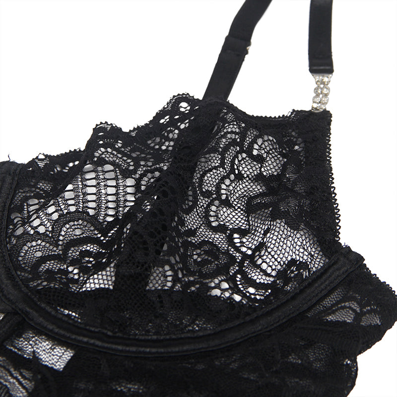 Queen Sultry Floral Lace Slip