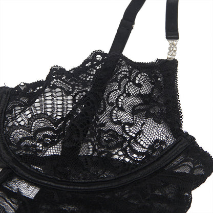 Sultry Floral Lace Slip