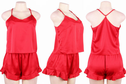 Silky Satin Cami Pajama Set