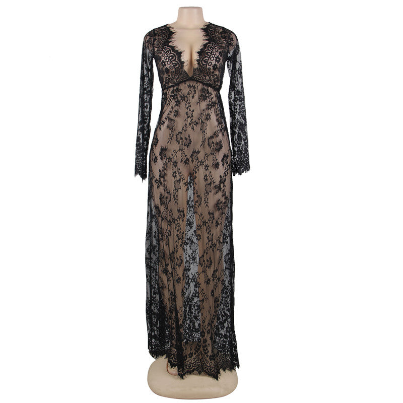 Sheer Lace Night Dress