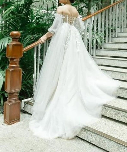 Doreen Boho Wedding Gown All Sizes/ Colors