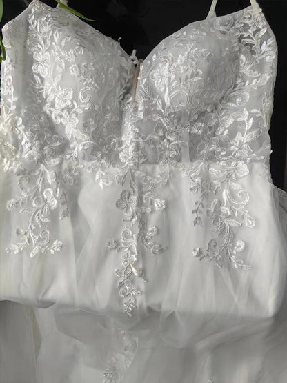 Floral Lace Summer Wedding Gown All Sizes/Colors