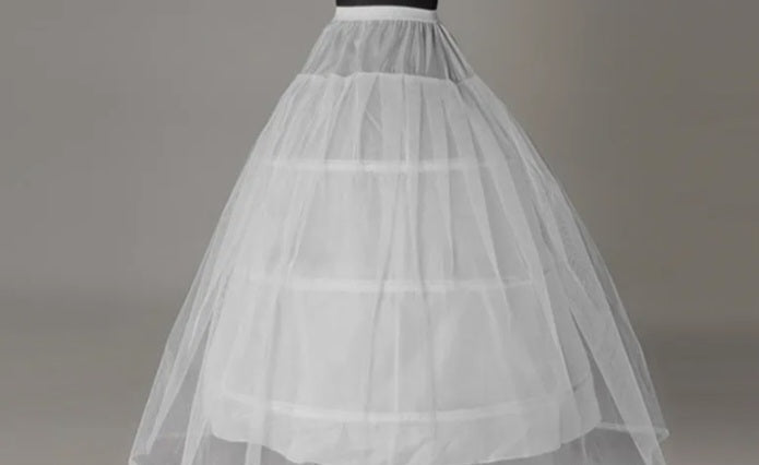 Ball Gown Hoop Crinoline Up To 38" Waist