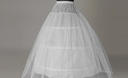 Ball Gown Hoop Crinoline Up To 38" Waist