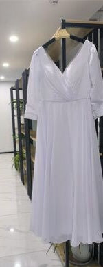 Mara Allover Chiffon Wedding Gown All Sizes/Colors