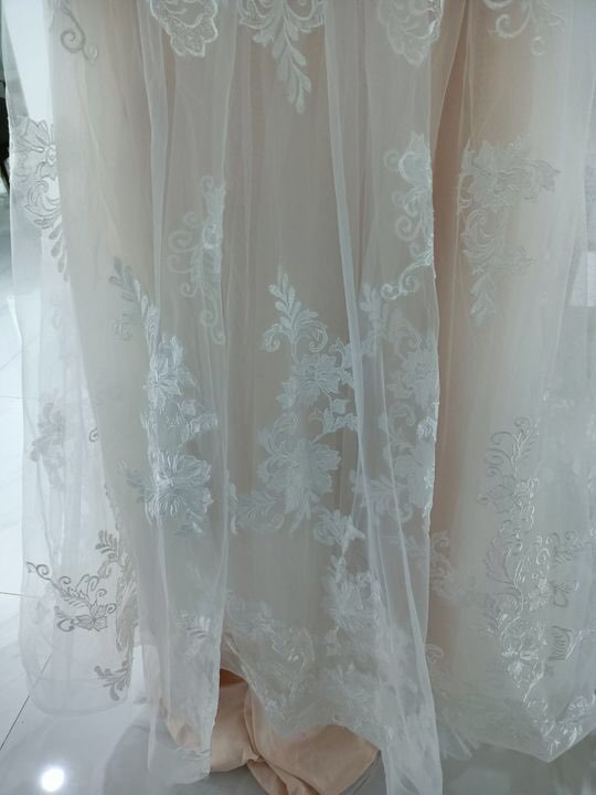 Paisley Lace Long Sleeved Ball Wedding Gown All Sizes/Colors