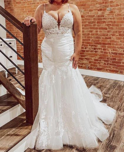 Essence of Beauty Mermaid Wedding Gown All Sizes