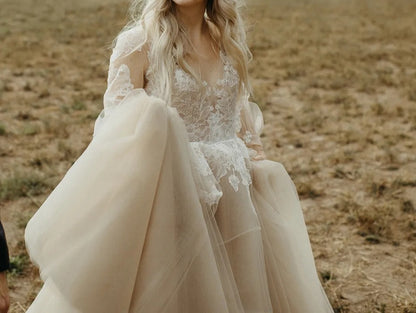 Lace/Tulle Whimsical Wedding Gown All Sizes/Colors