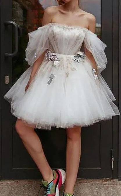 Ariana Tulle Long Whimsical Wedding Gown All Sizes/Colors