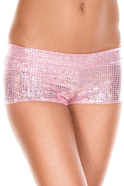 Metallic Booty Shorts