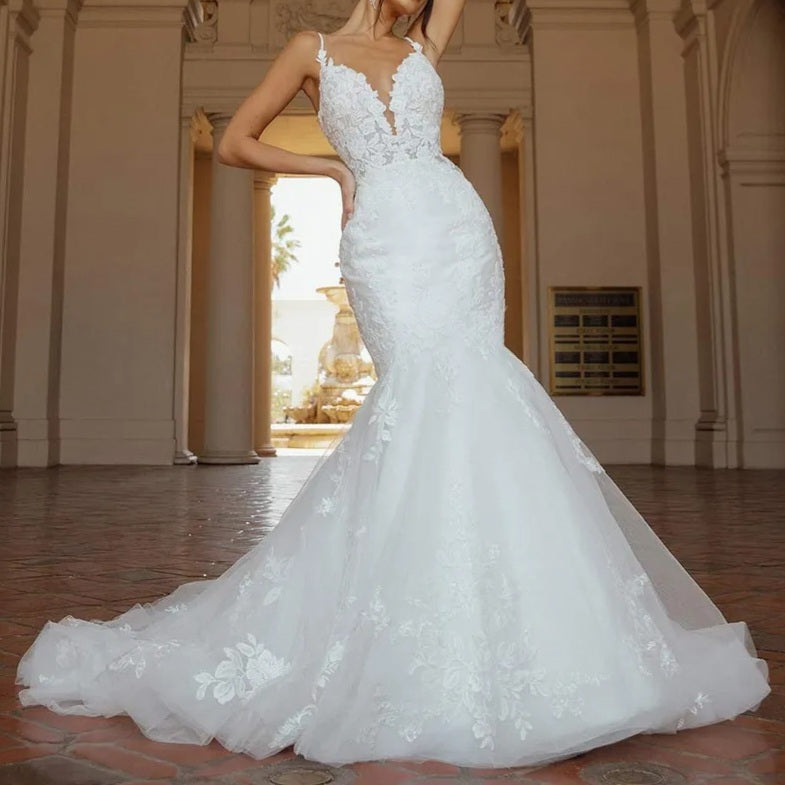 Essence of Beauty Mermaid Wedding Gown All Sizes