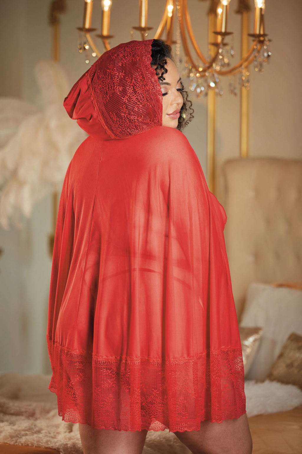 Queen Serena Hooded Cape