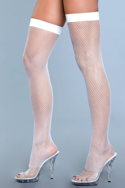 Wicked Fishnet Thigh High