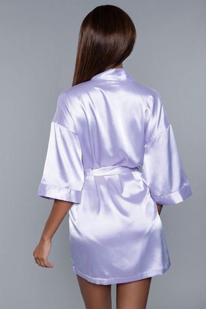 Queen Size Getting Ready Satin Robe