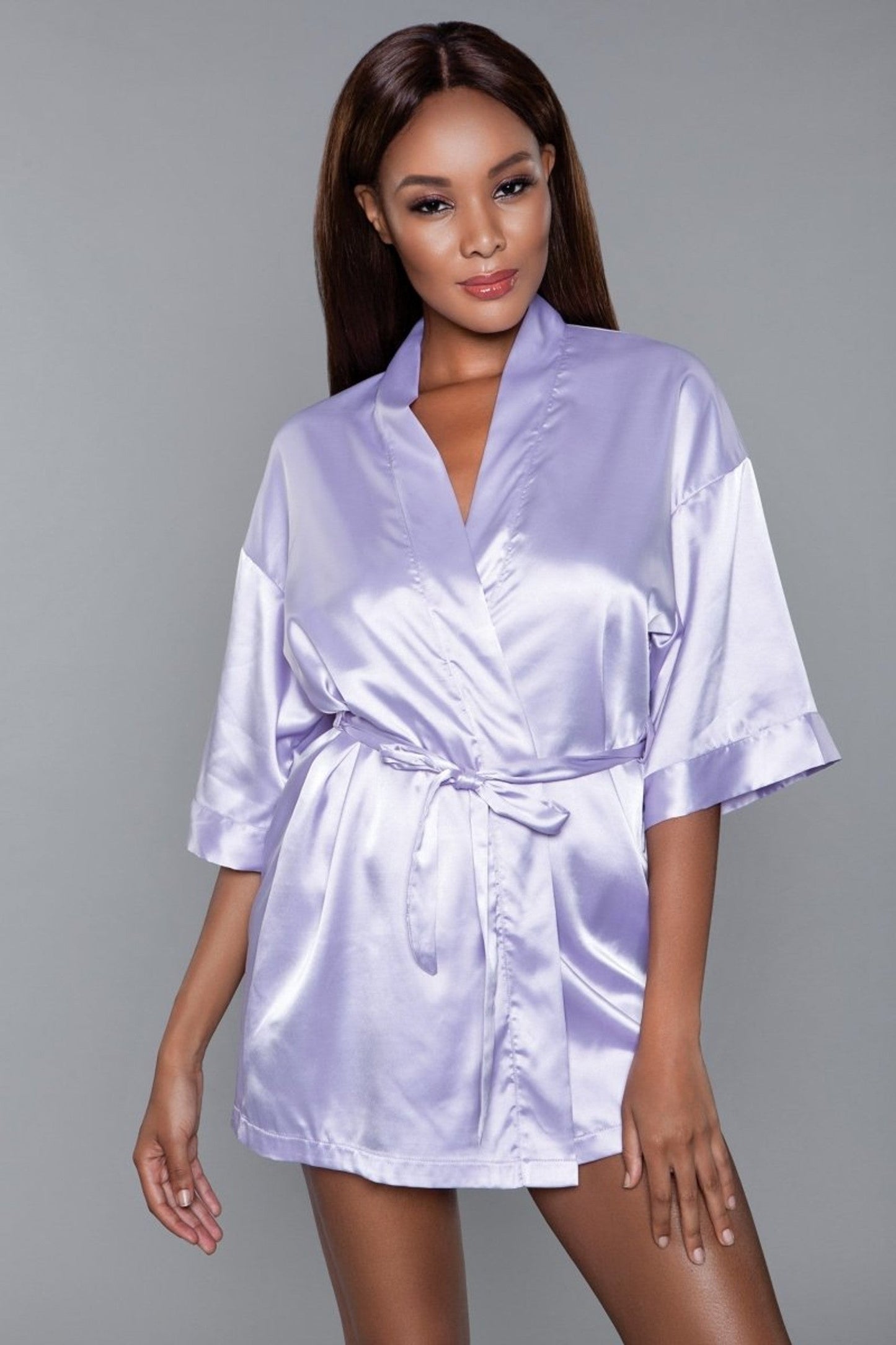 Queen Size Getting Ready Satin Robe