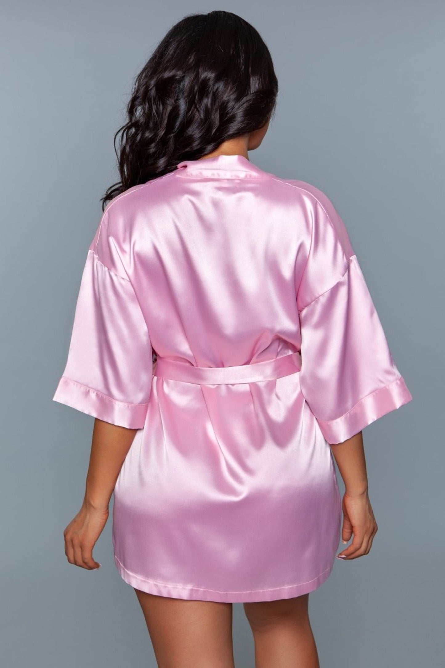 Queen Size Getting Ready Satin Robe