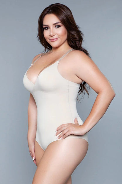 Queen What Waist Shapewear Bodysuit