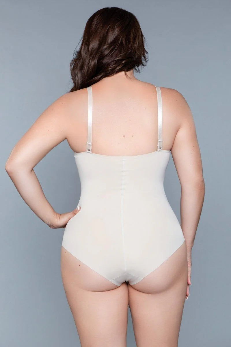 Queen What Waist Shapewear Bodysuit