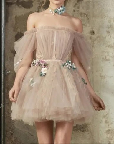 Ariana Tulle Short Whimsical Wedding Dress All Sizes/Colors