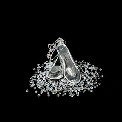 Ariel-412 Clear Slipper Pumps