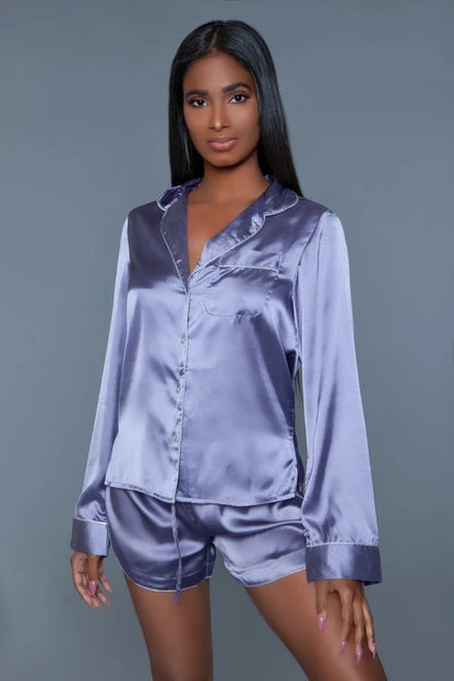 Liz Satin Pajama Set