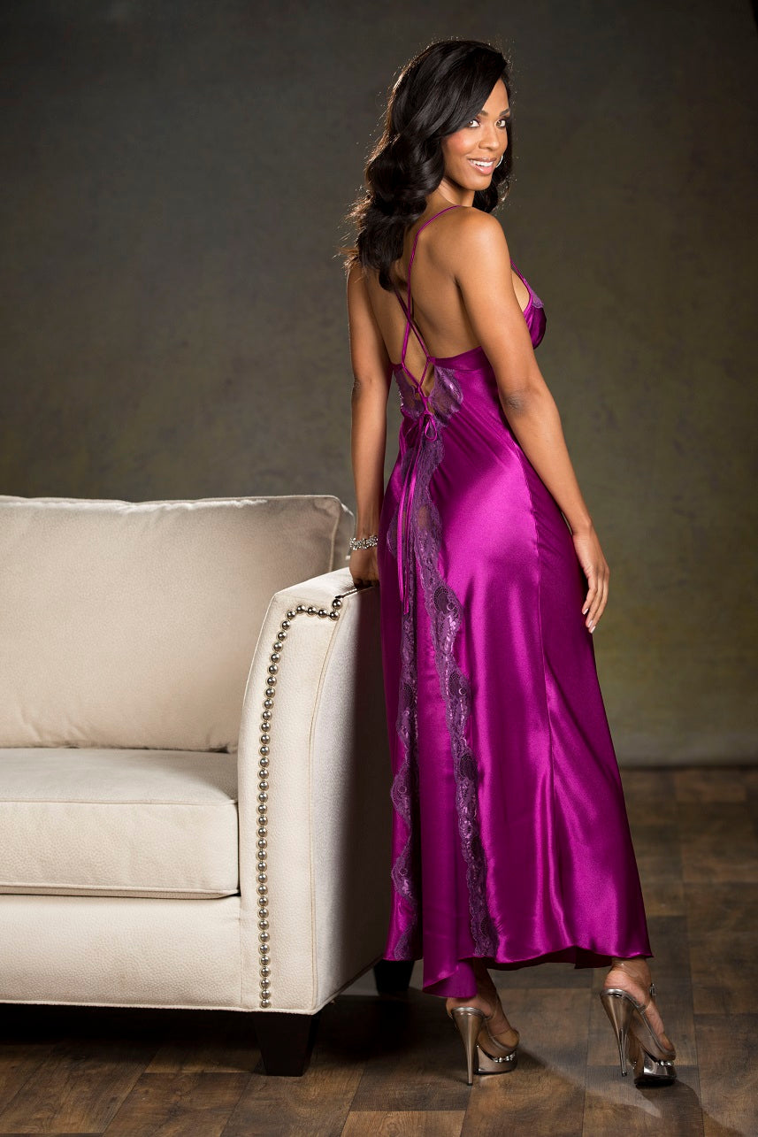 Erica Charmeuse Night Gown