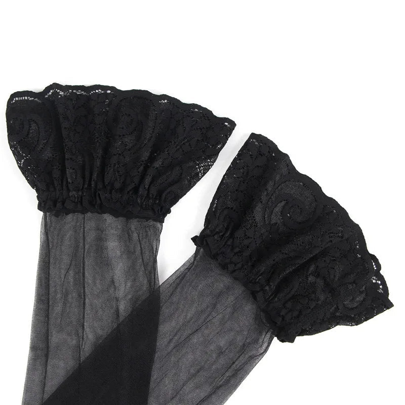 Alice Stay-Up Silky Sheer Thigh Highs