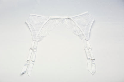 Ava Lace & Net Garterbelt