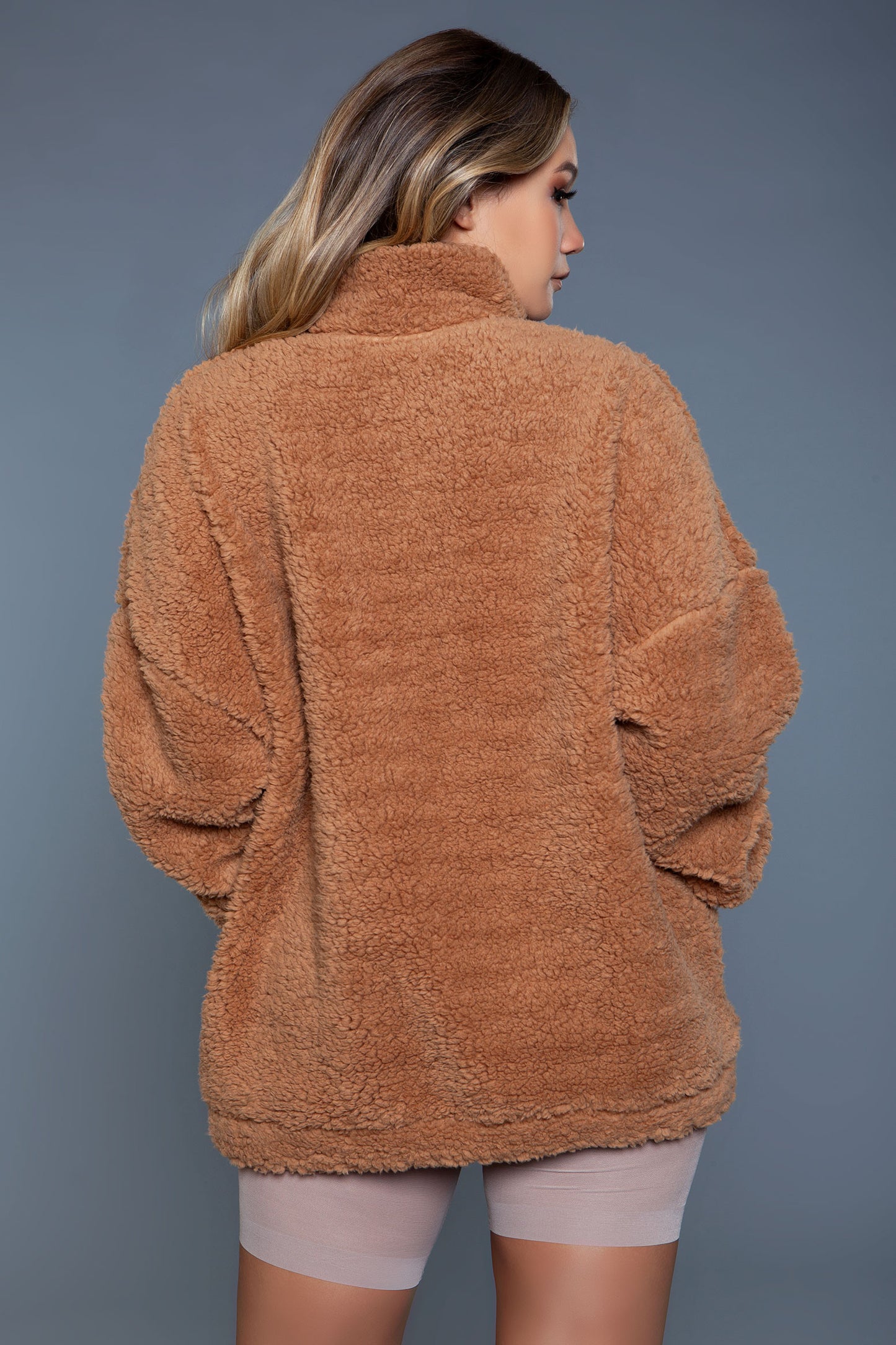 Daphne Teddy Fur Lounge Jacket