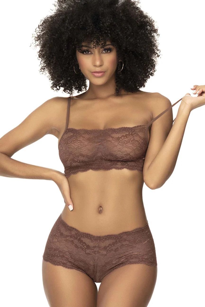 Queen Lusty Lace Cami Set