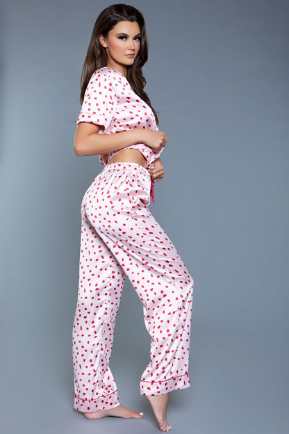 Camellia Heart Pajama Set