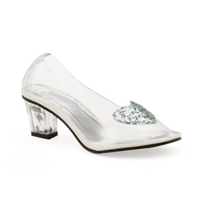 Ariel-412 Clear Slipper Pumps