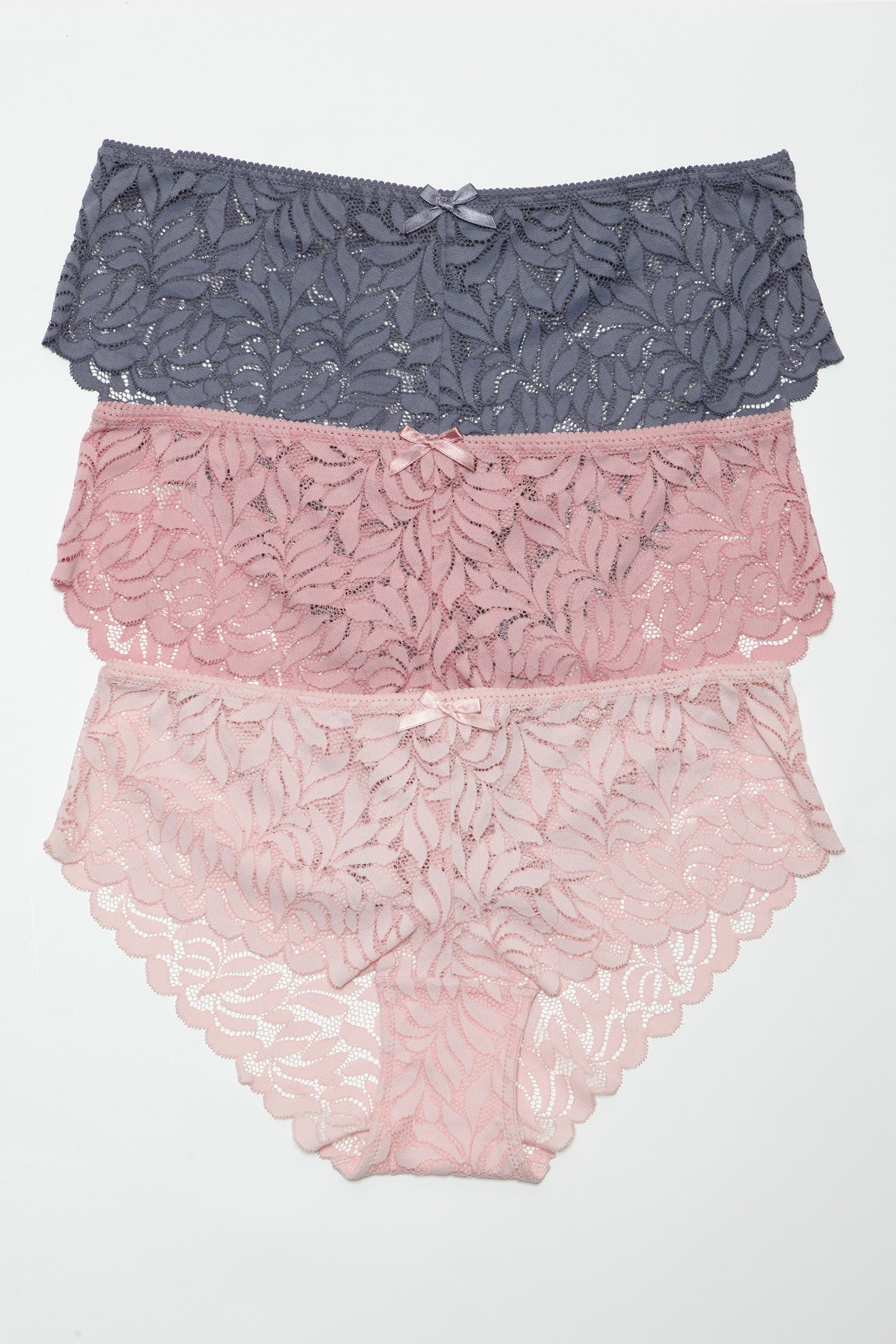 Livvy Lace Hipster 3 Pack Panties