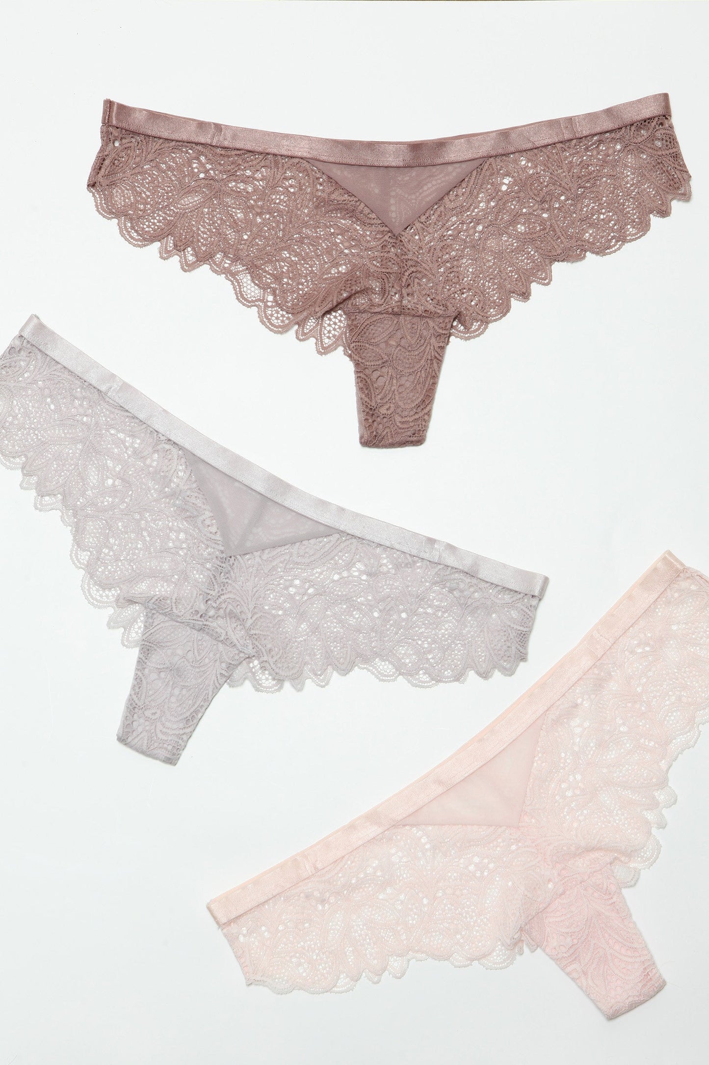 Wren Lace Cheeky 3 Pack Panties