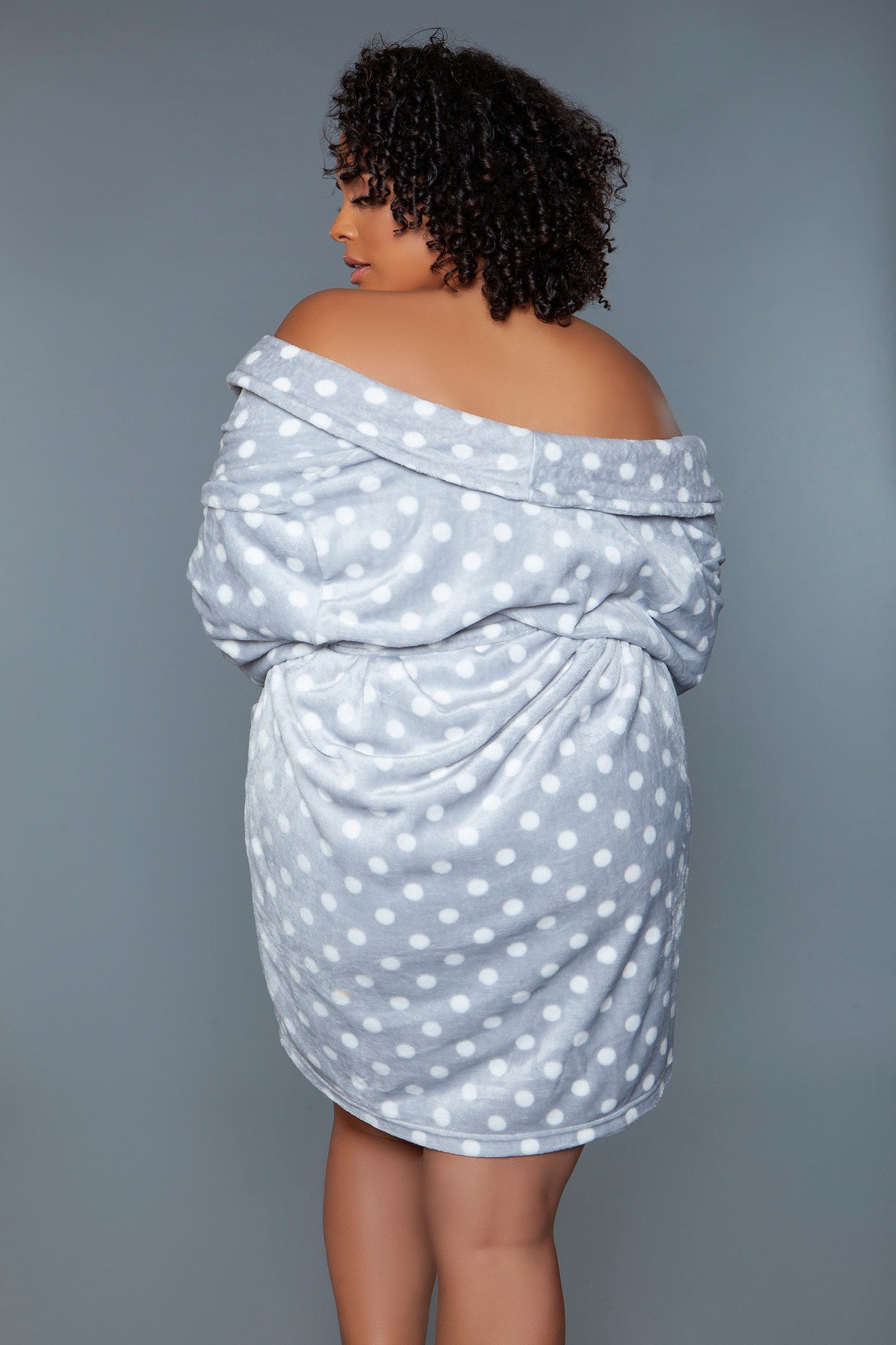 Queen Size Kaylee Plush Bathrobe