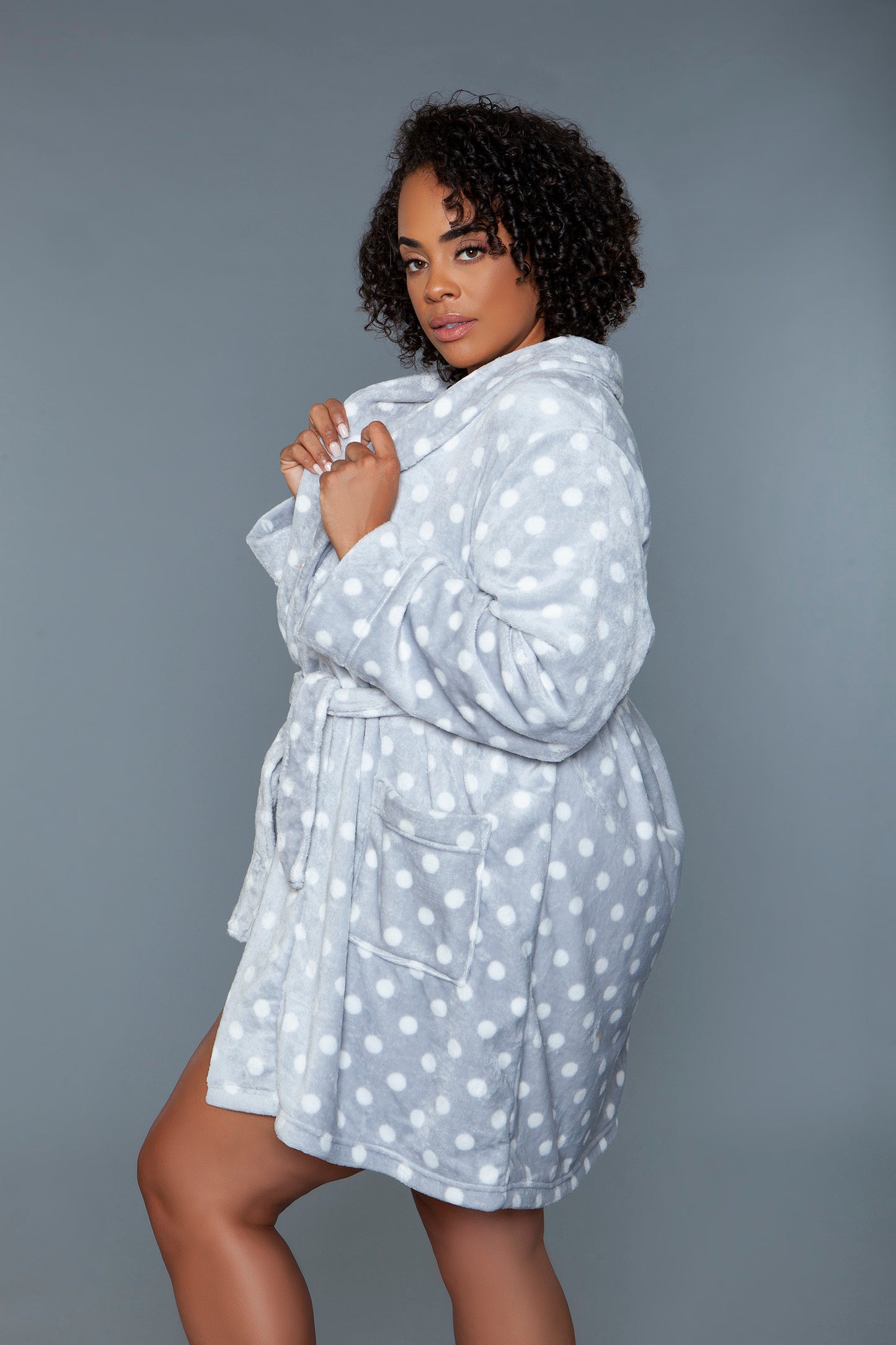 Queen Size Kaylee Plush Bathrobe