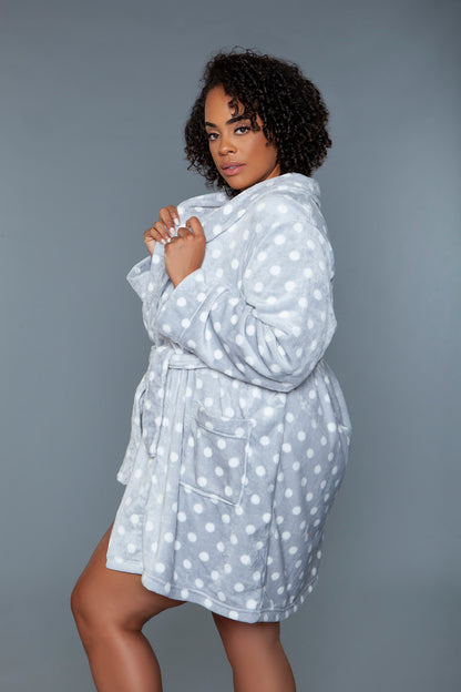 Queen Size Kaylee Plush Bathrobe