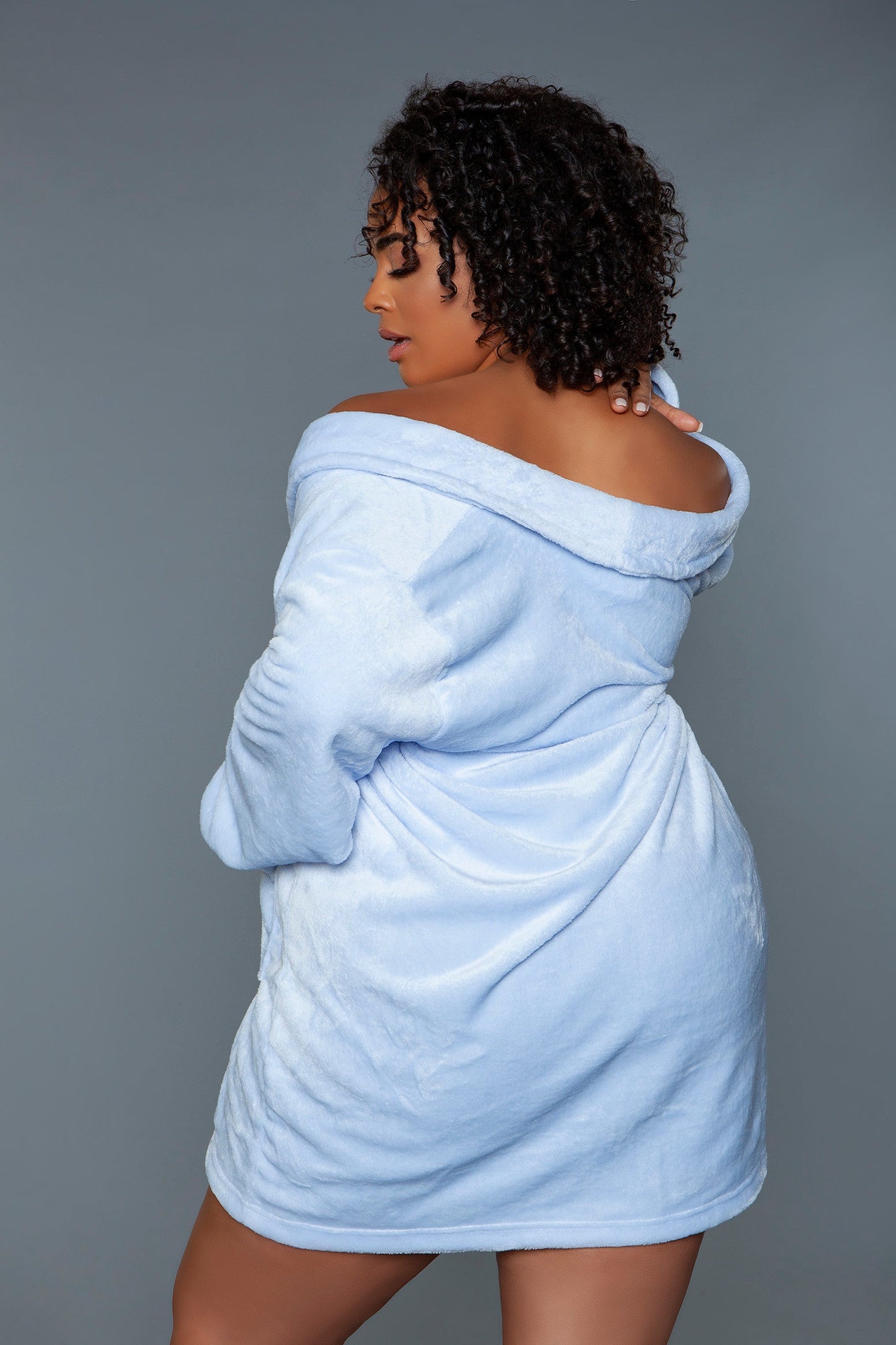 Queen Size Kaylee Plush Bathrobe