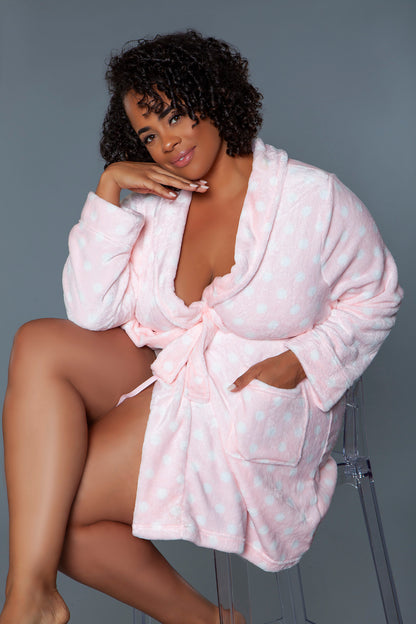 Queen Size Kaylee Plush Bathrobe