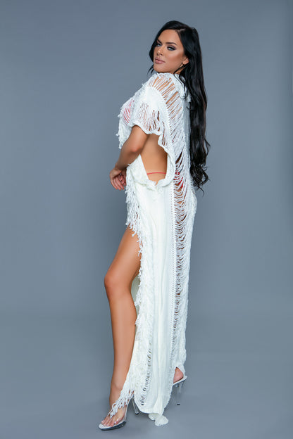 Vivian Fringe Bathing Suit Cover-Up