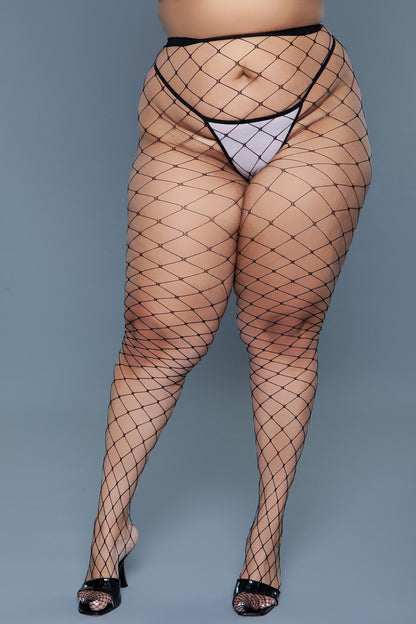 Queen Wicked Oversized Fishnet Pantyhose